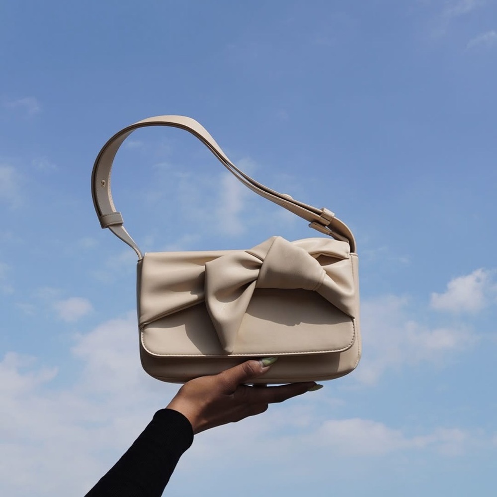 Like Dreams Ivory Shoulder Bag